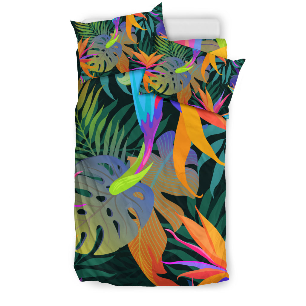 Colorful Plants Bedding Set