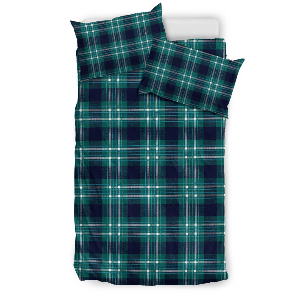 Green Plaid Bedding Set