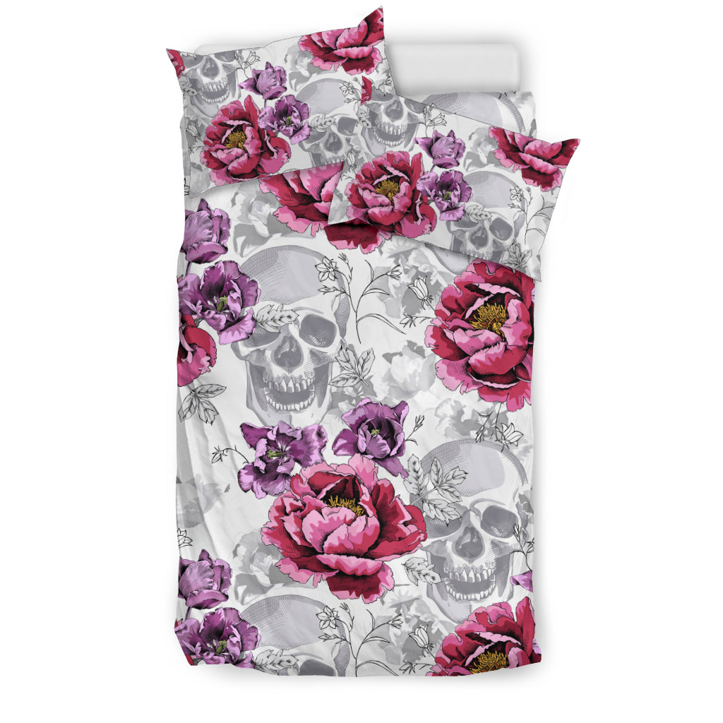 Skulls & Roses Bedding Set