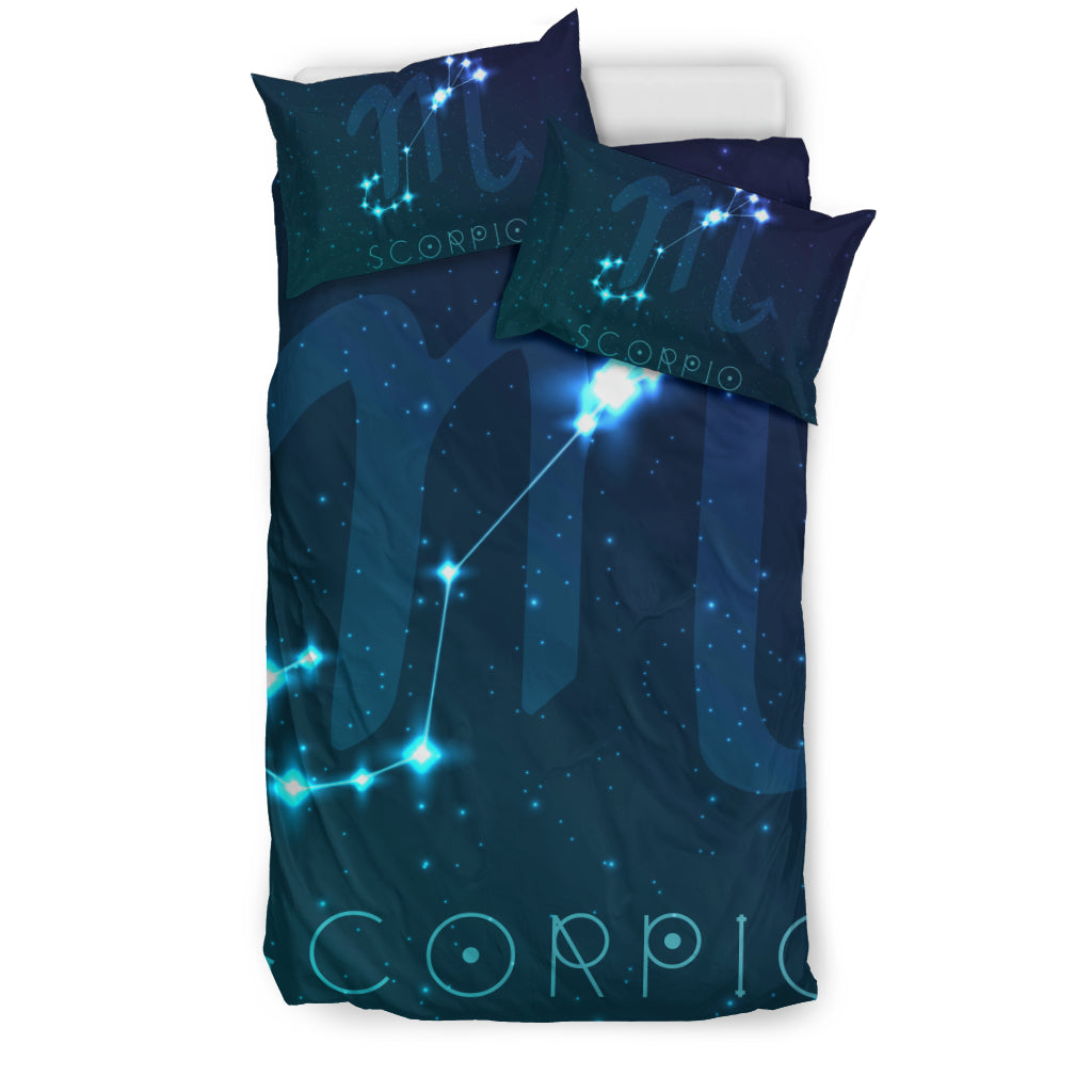 Scorpio Zodiac Bedding Set