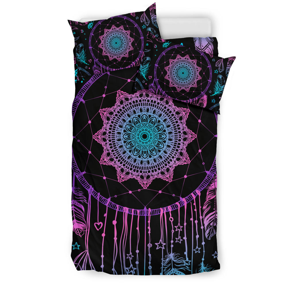 Pink & Purple Dream Catcher Bedding Set