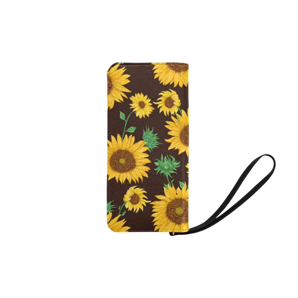 Sunflowers Clutch Purse