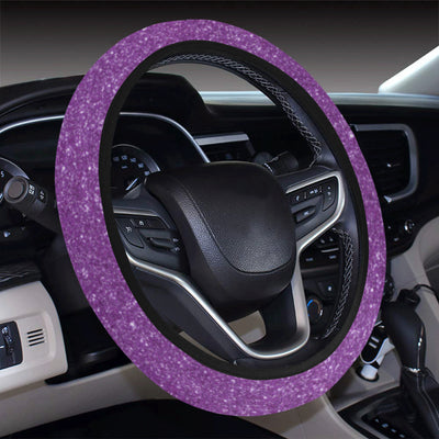 Purple Confetti Steering Wheel Cover Steering