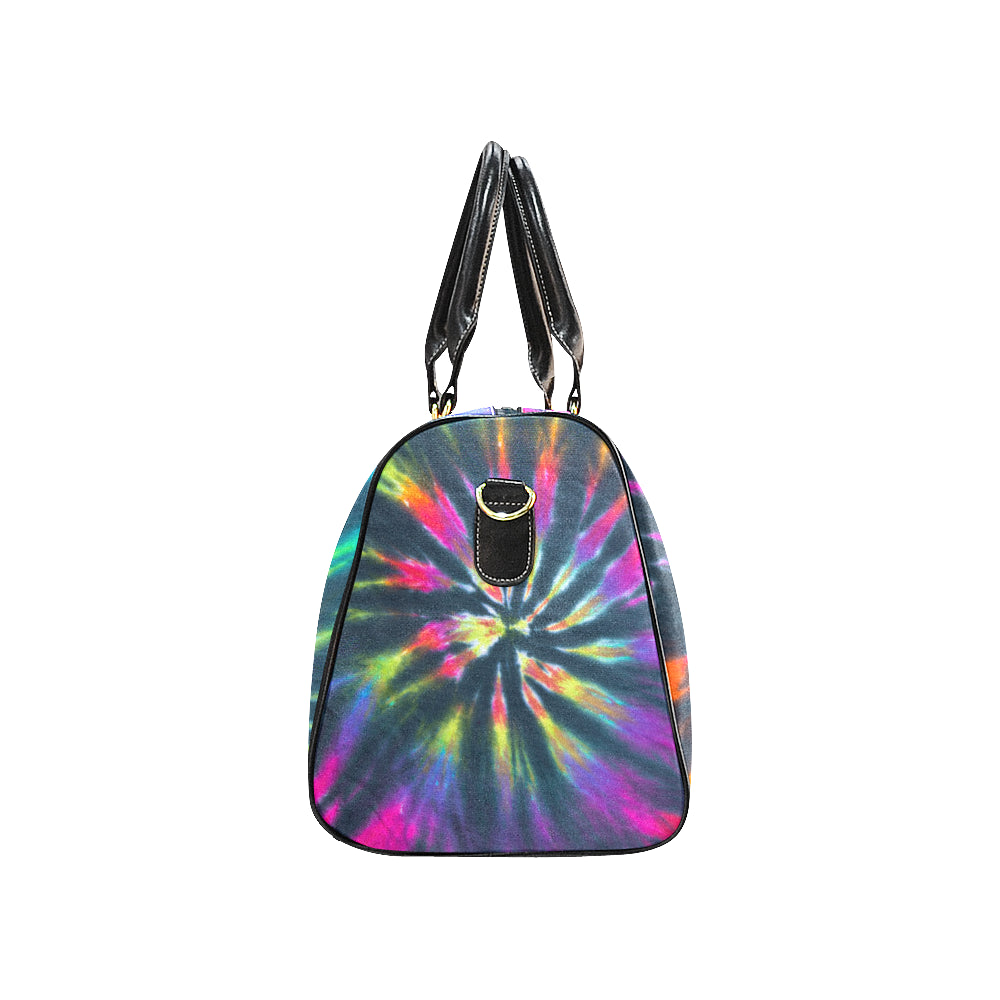Neon Tie Dye Travel Bag