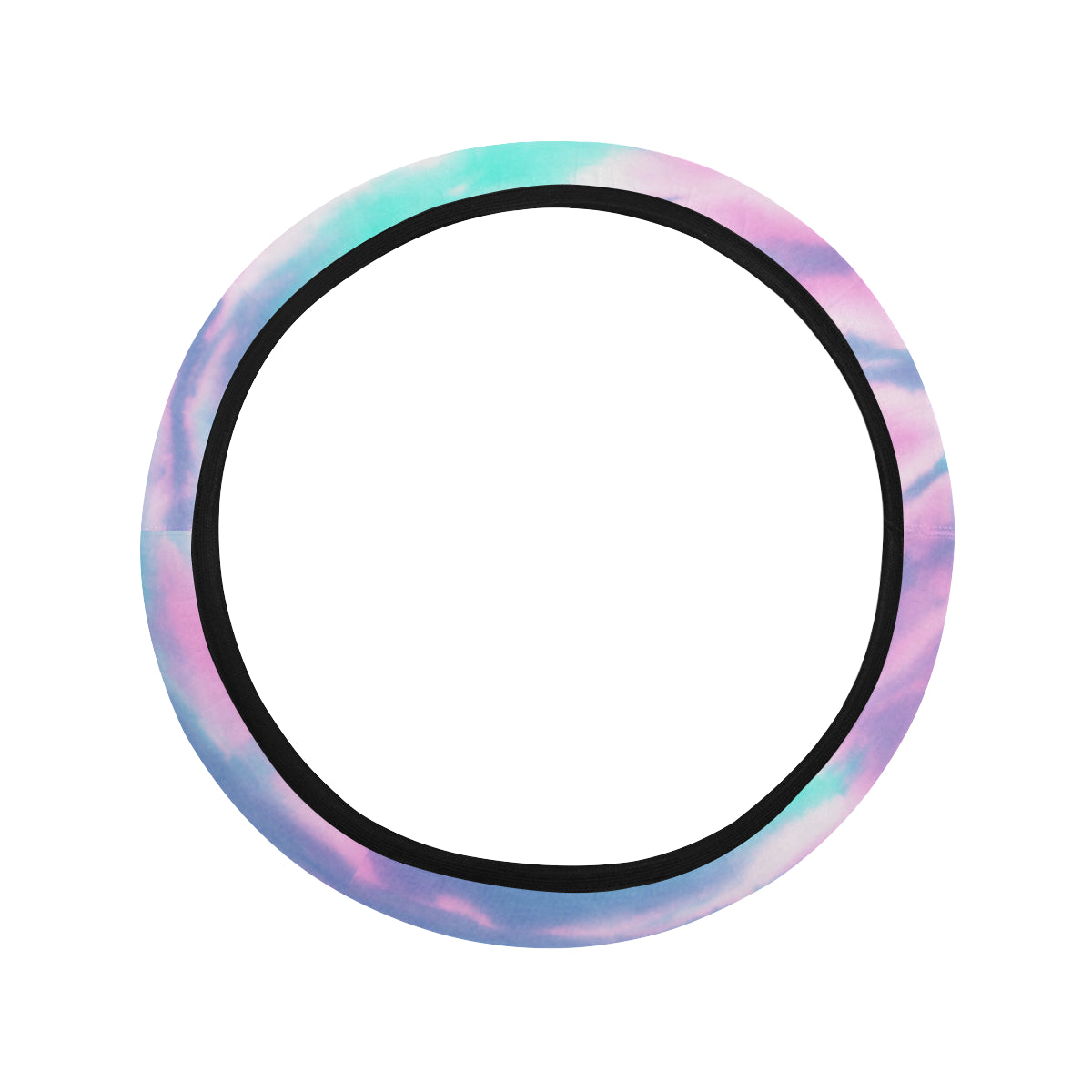 Pink Tie Dye Steering Wheel Cover