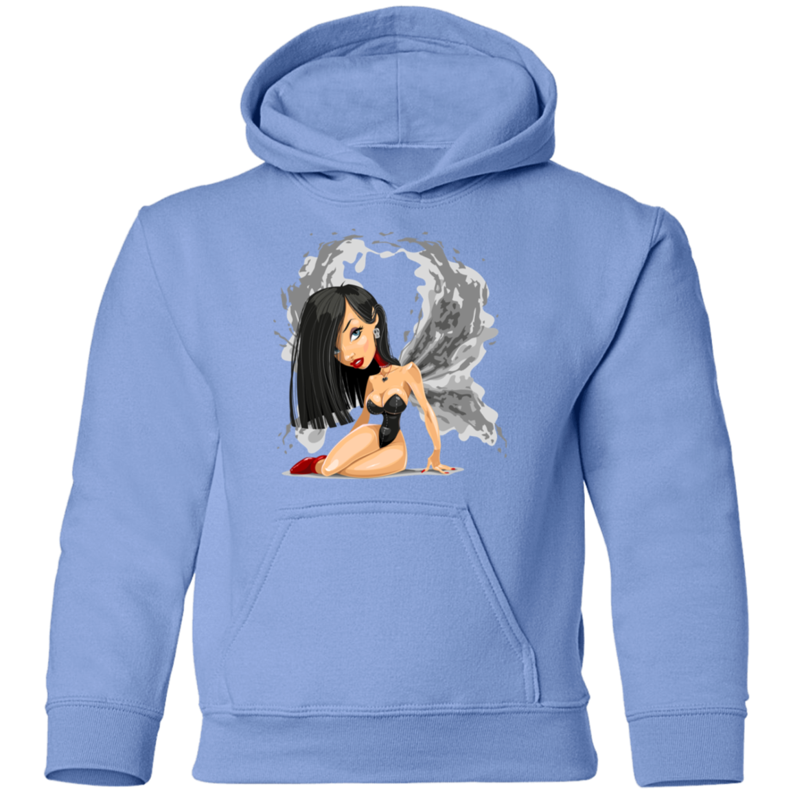 Angel Cartoon Girl Kids Hoodie