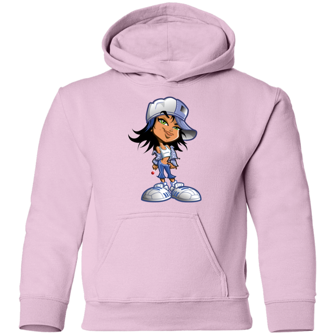 Cartoon Girl Kids Hoodie