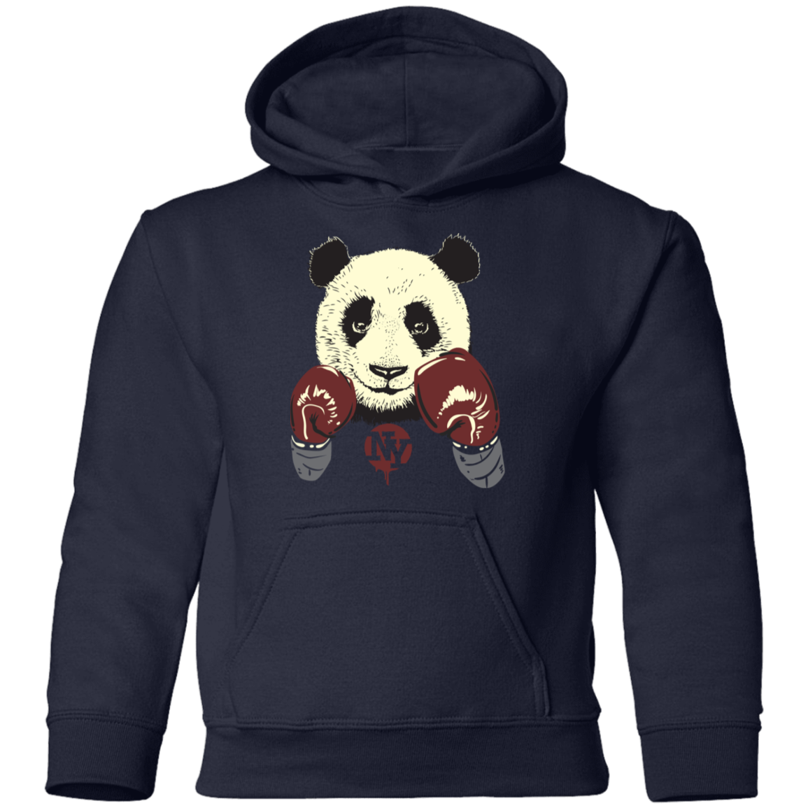Boxing Panda Boxer Kids Hoodie