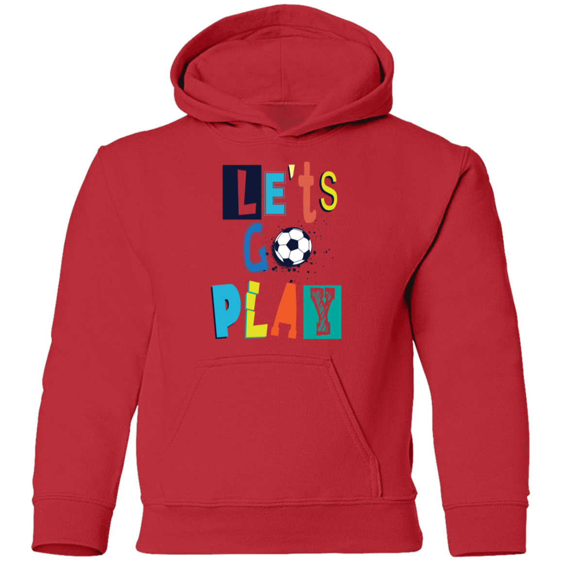 Let's Go Play Kids Hoodie