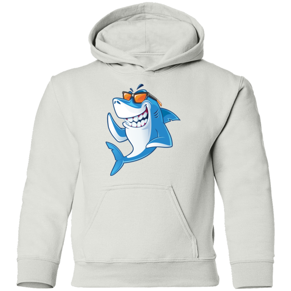 Shark Cartoon Kids Hoodie