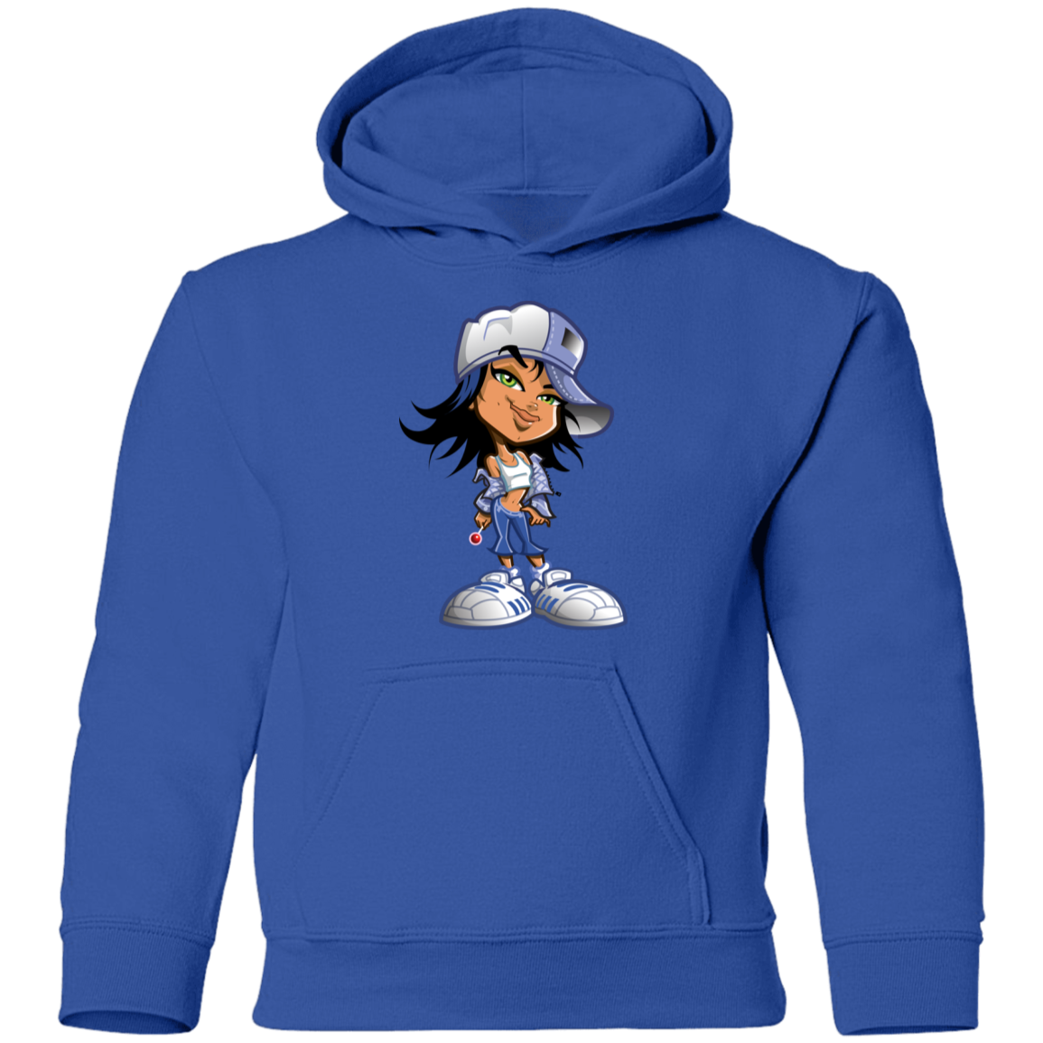 Cartoon Girl Kids Hoodie