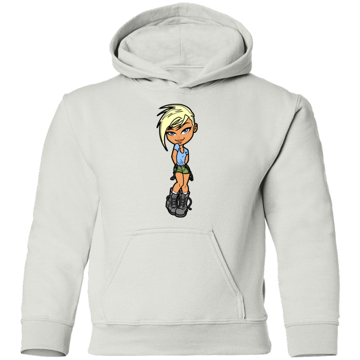 Cartoon Girl Kids Hoodie