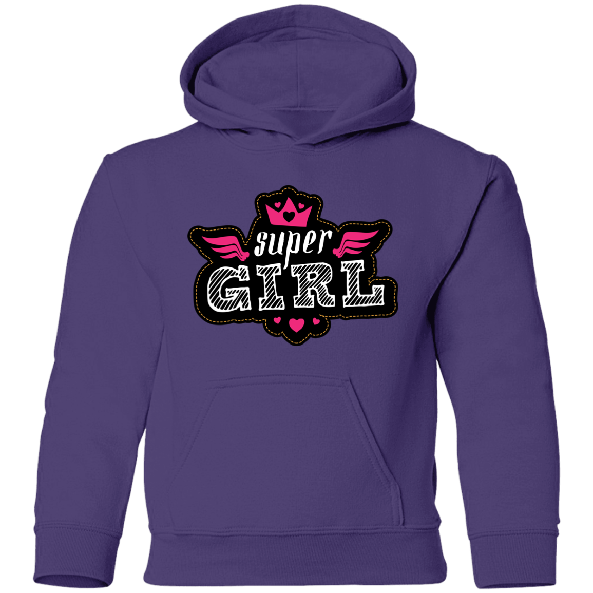 Super Girl Kids Hoodie