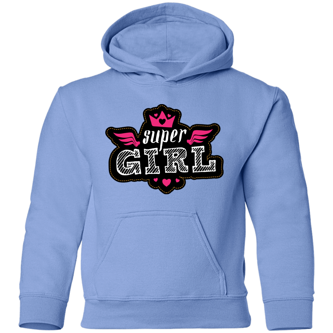 Super Girl Kids Hoodie