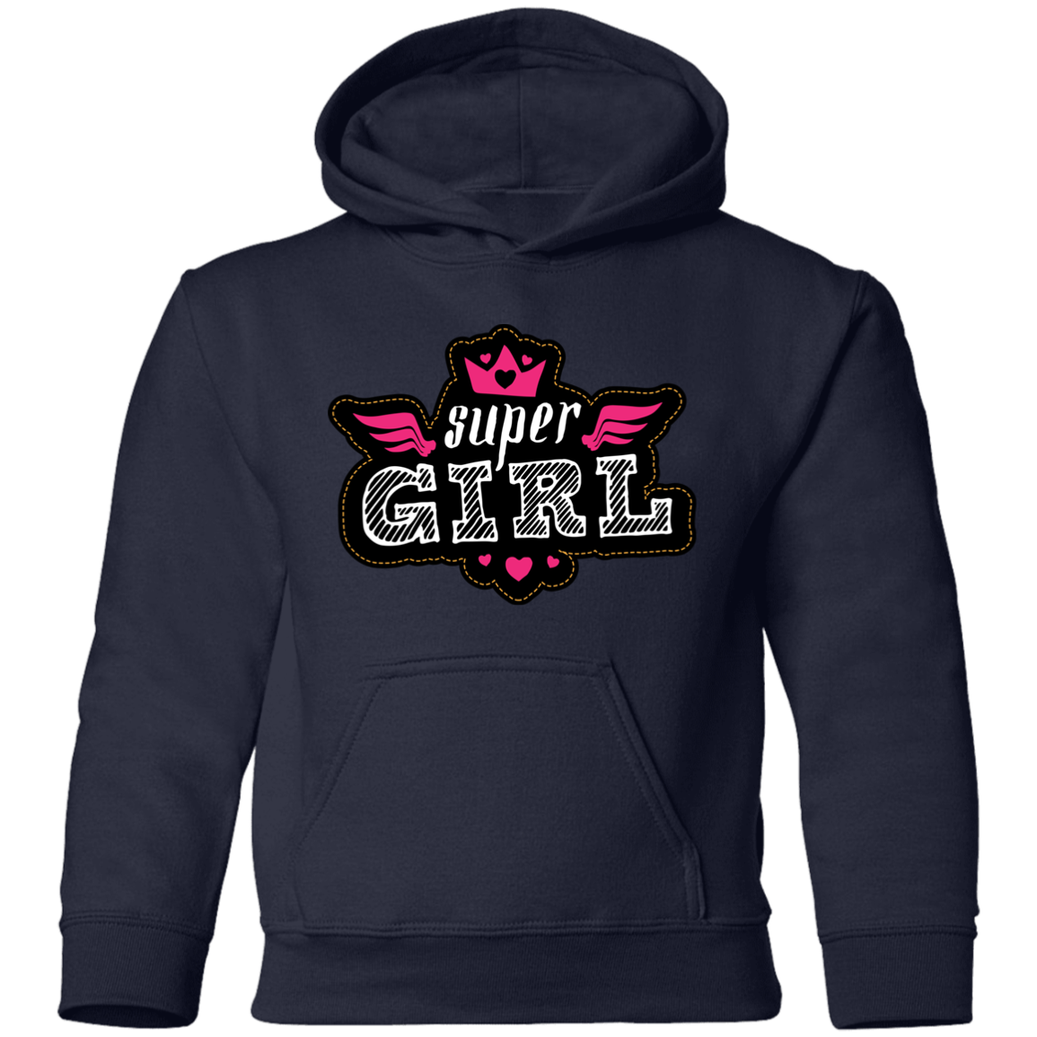 Super Girl Kids Hoodie
