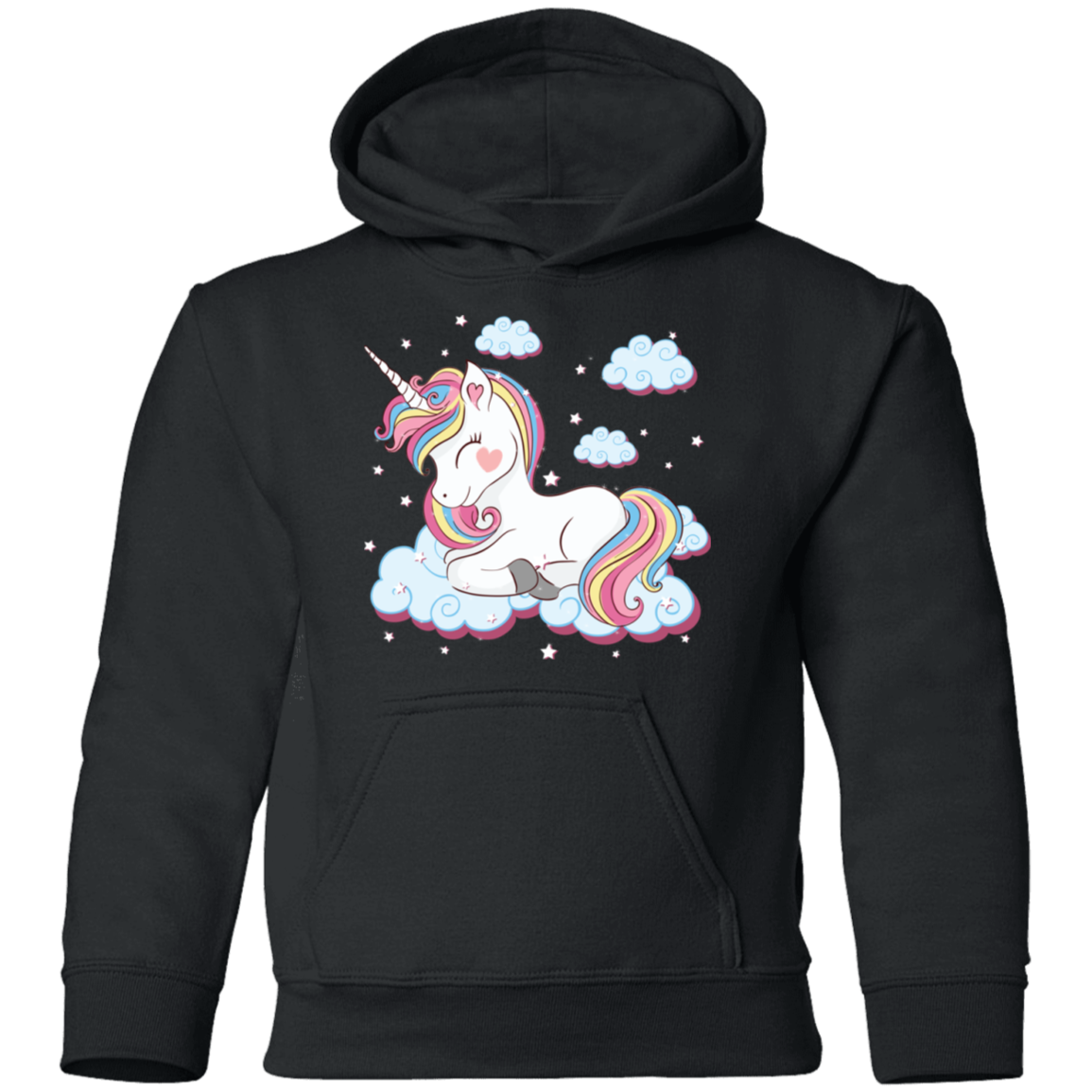 Unicorn Clouds Kids Hoodie