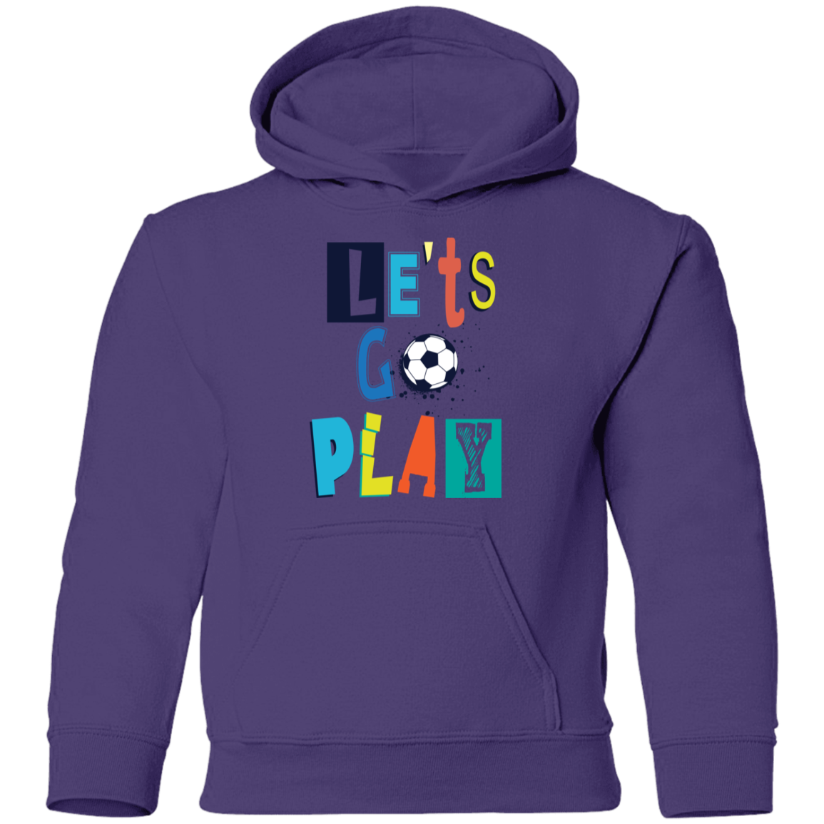 Let's Go Play Kids Hoodie