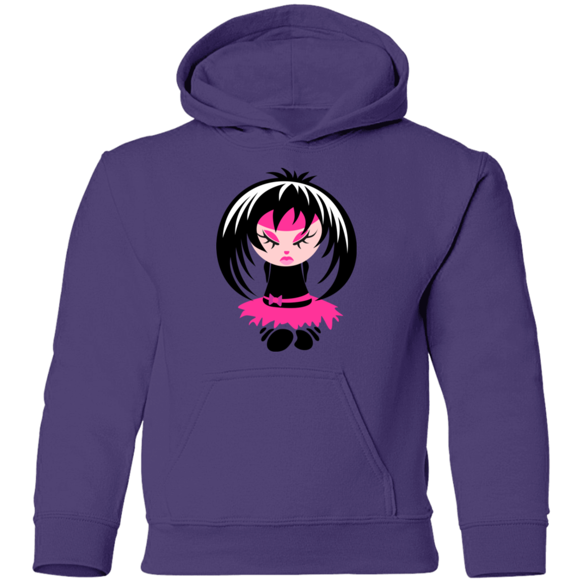 Cartoon Girl Kids Hoodie
