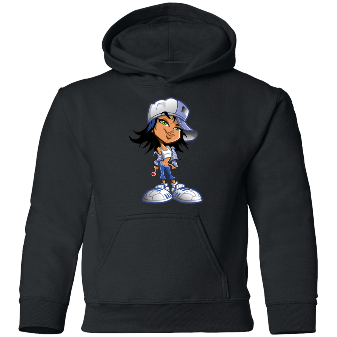 Cartoon Girl Kids Hoodie