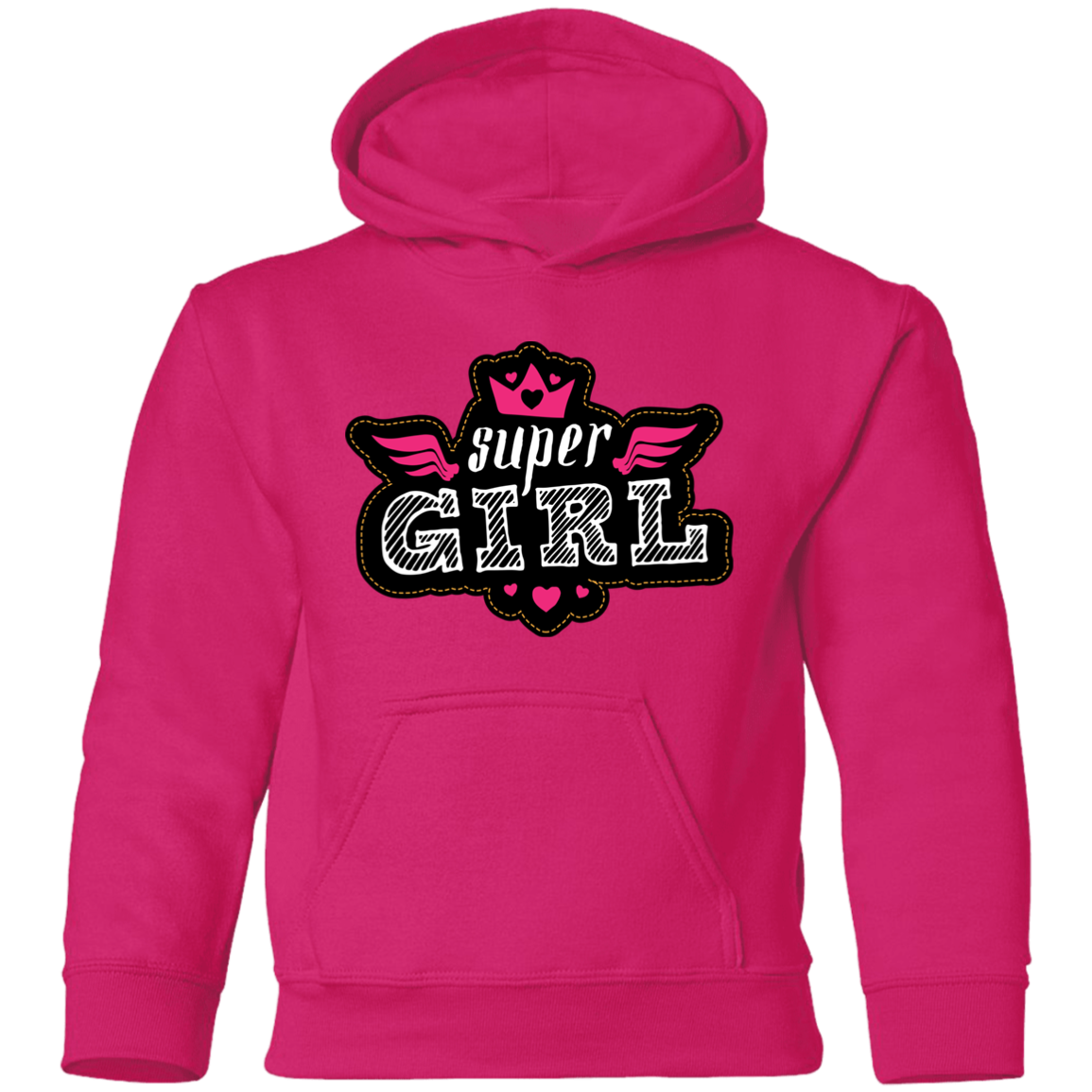 Super Girl Kids Hoodie