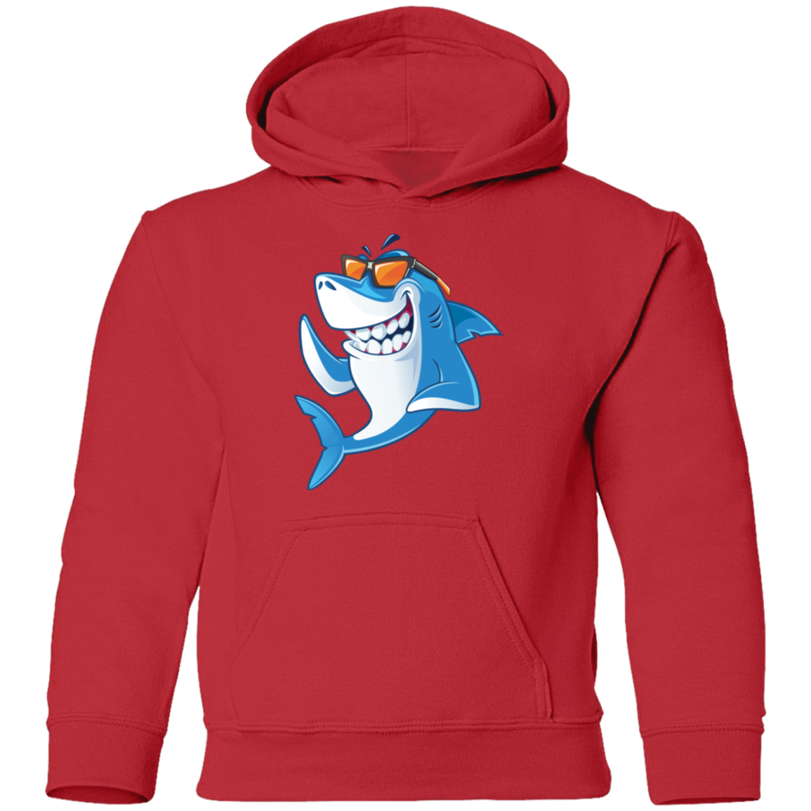Shark Cartoon Kids Hoodie