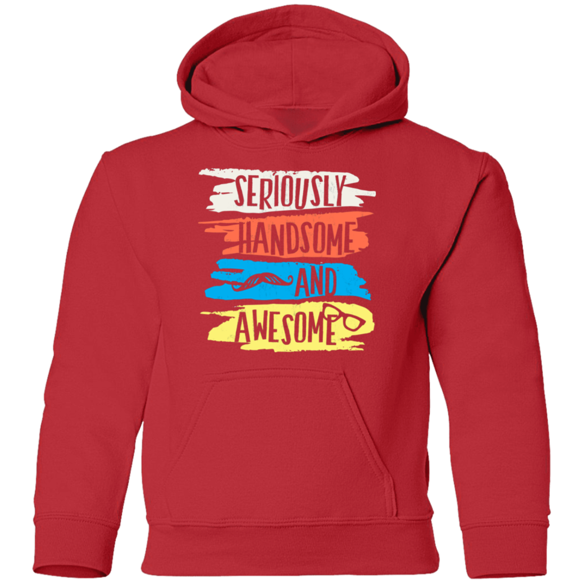 Seriously Handsome Awesome Kids Hoodie