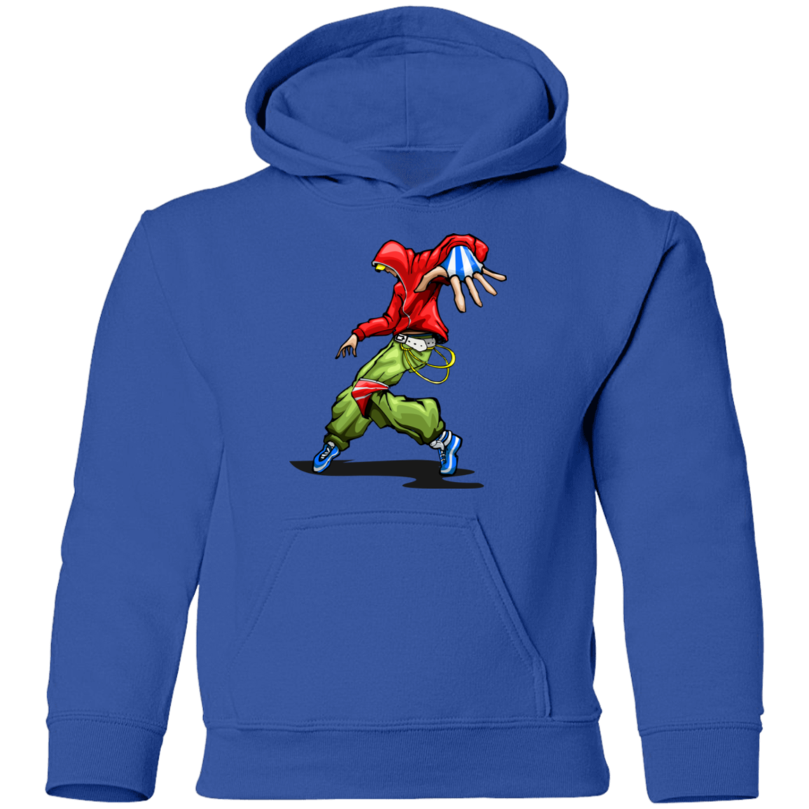 Hip Hop Dancer Cartoon Kids Hoodie