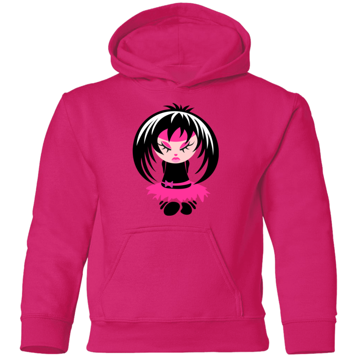 Cartoon Girl Kids Hoodie