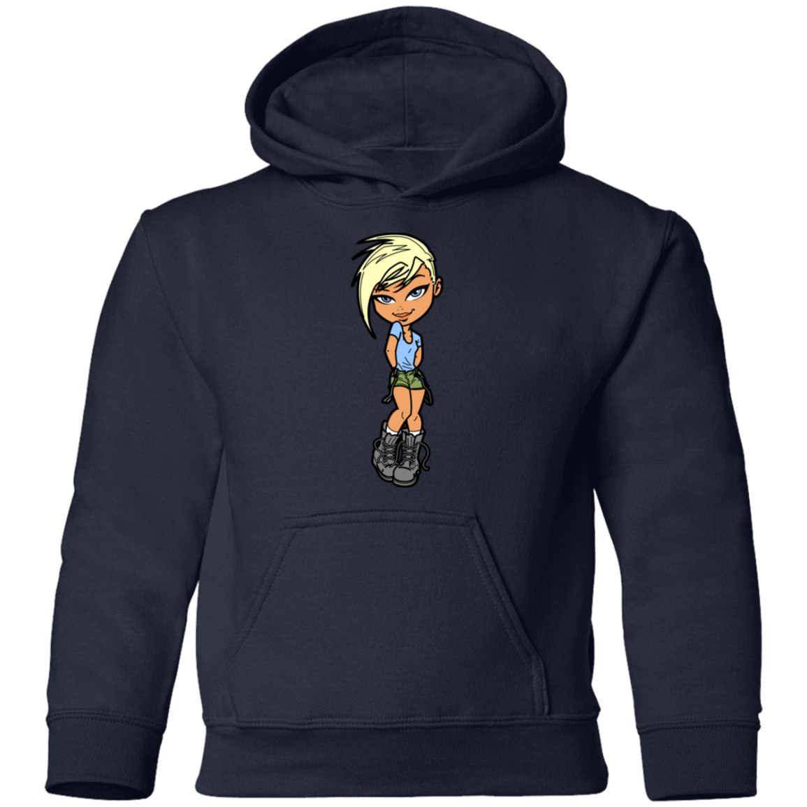 Cartoon Girl Kids Hoodie