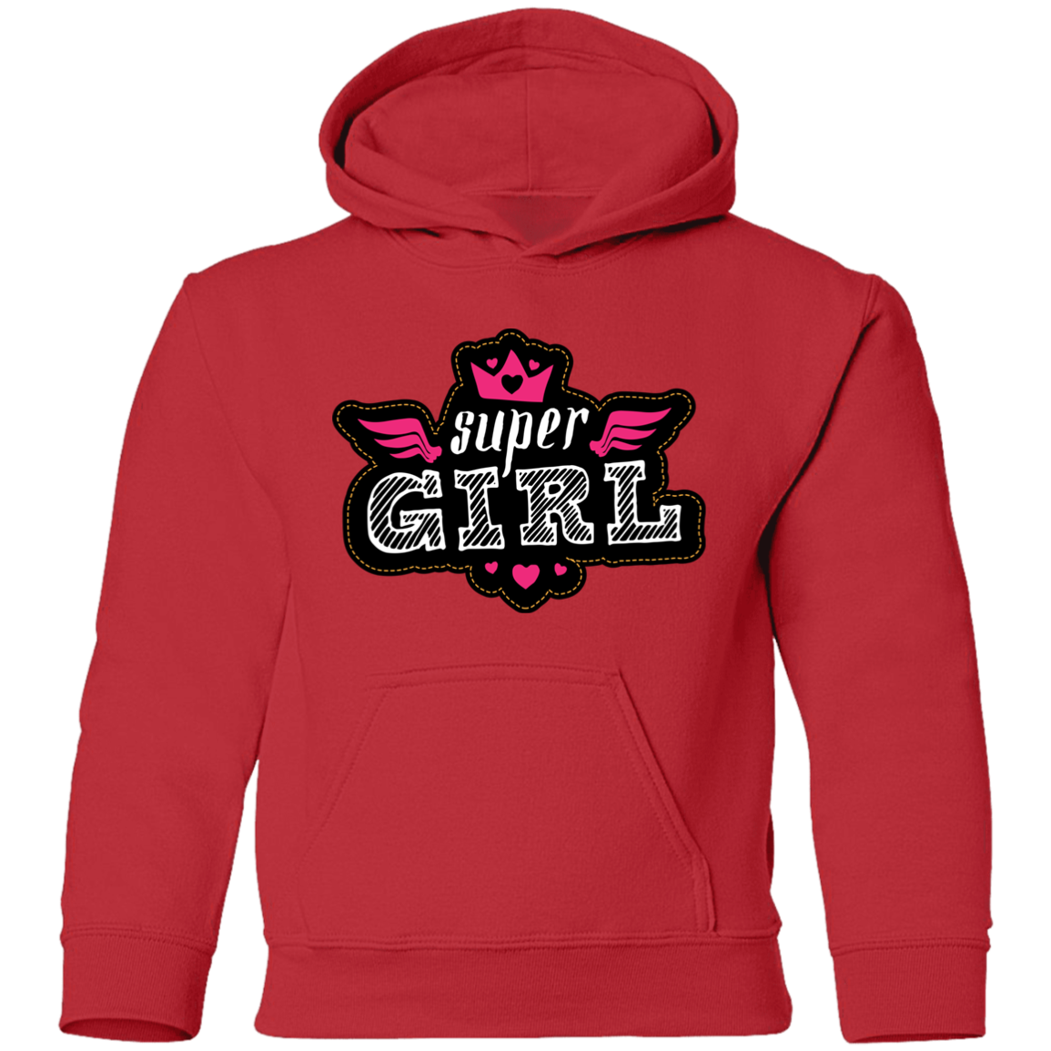 Super Girl Kids Hoodie