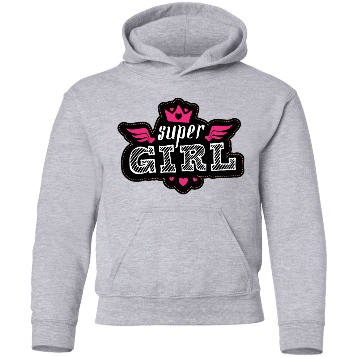 Super Girl Kids Hoodie