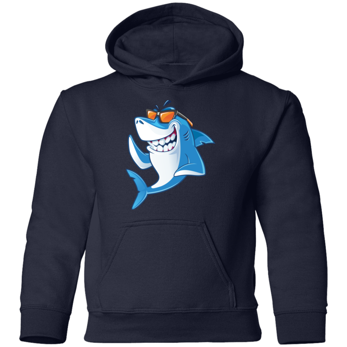 Shark Cartoon Kids Hoodie