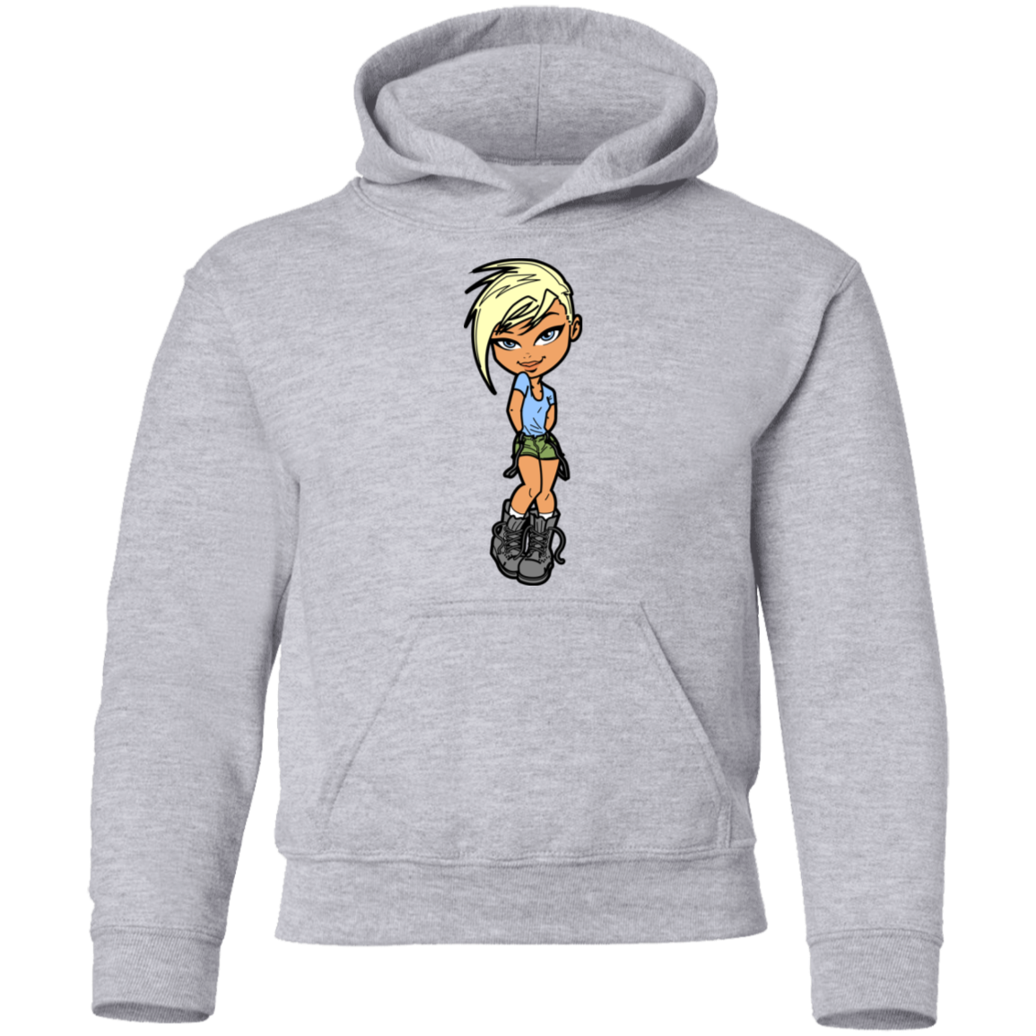 Cartoon Girl Kids Hoodie