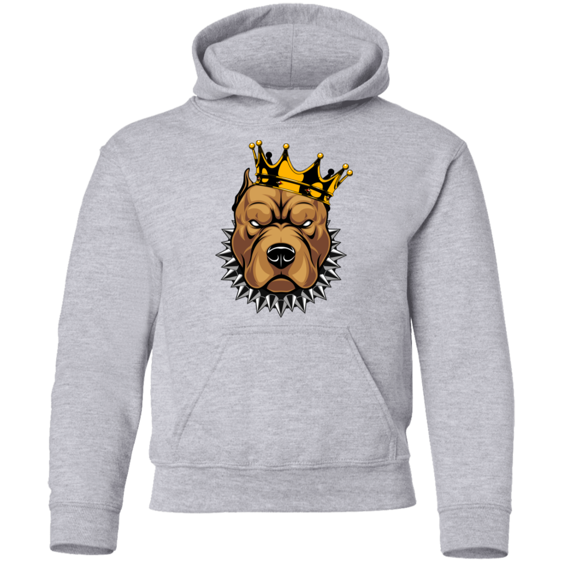 Pitbull Crown Kids Hoodie