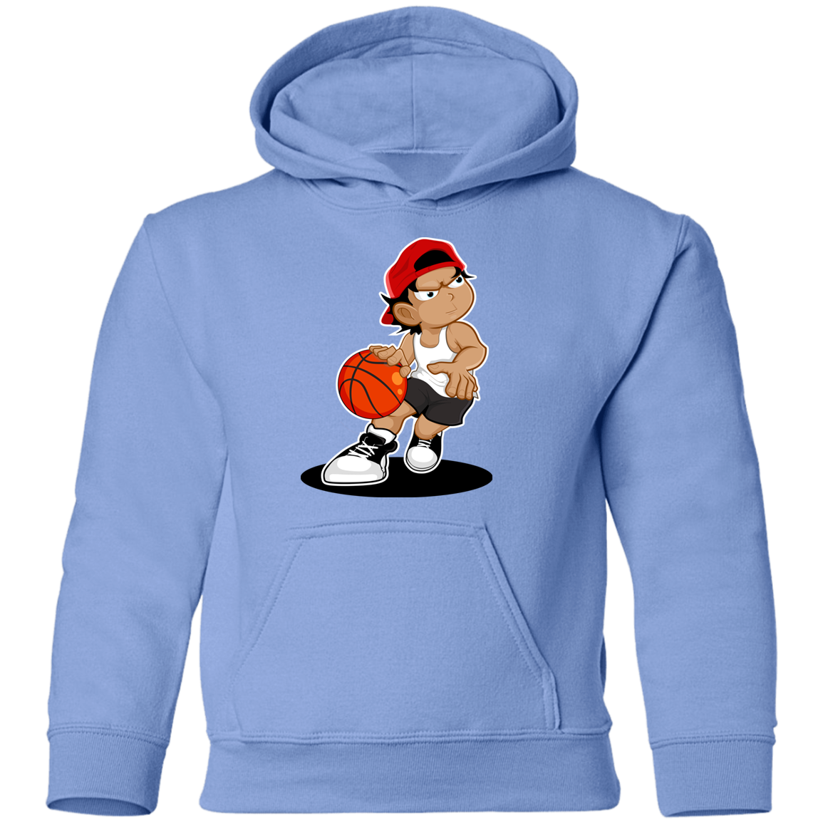 Basketball Cartoon Kids Hoodie