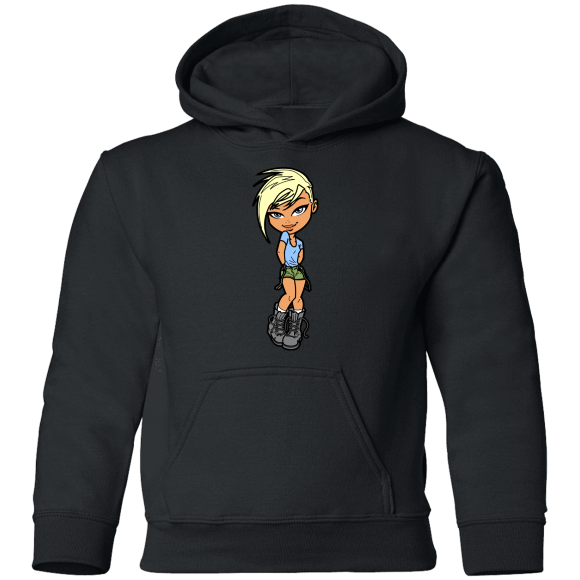 Cartoon Girl Kids Hoodie