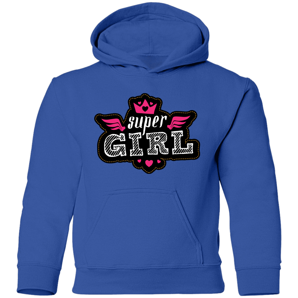 Super Girl Kids Hoodie