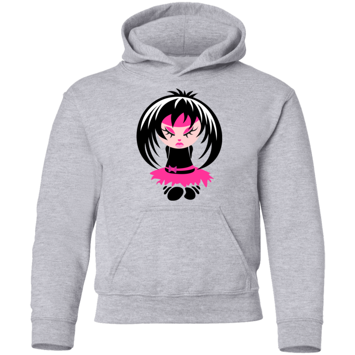 Cartoon Girl Kids Hoodie