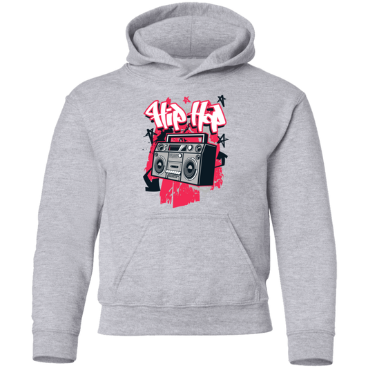 Hip Hop Boombox Kids Hoodie
