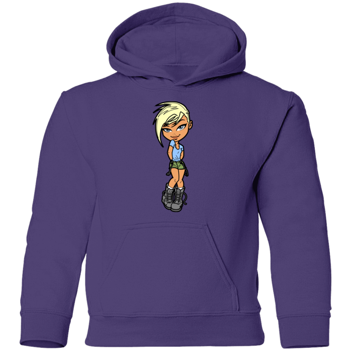 Cartoon Girl Kids Hoodie