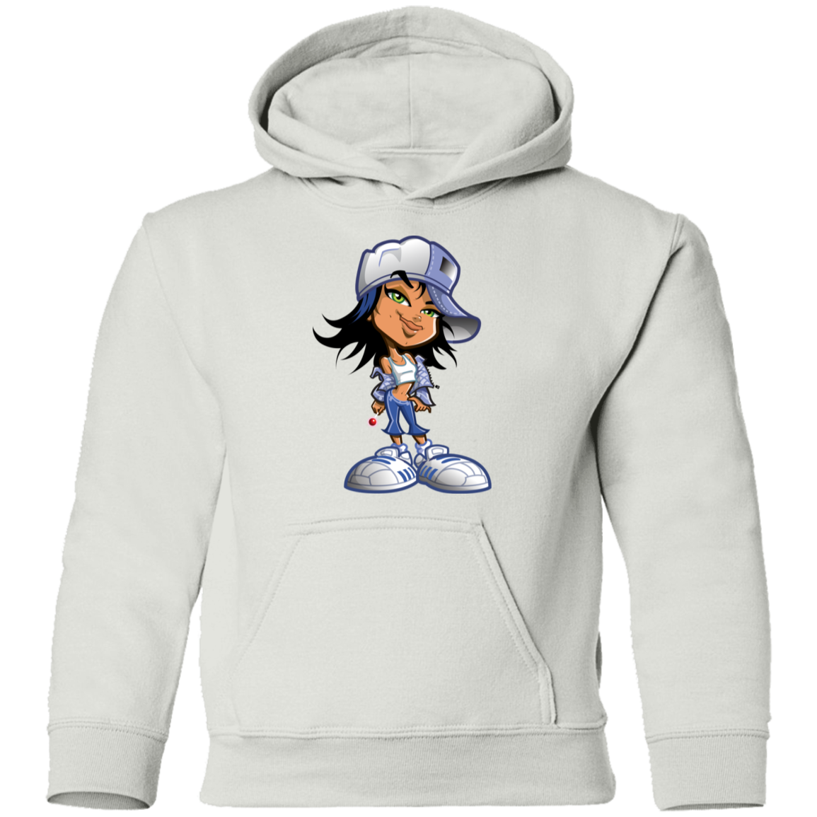Cartoon Girl Kids Hoodie