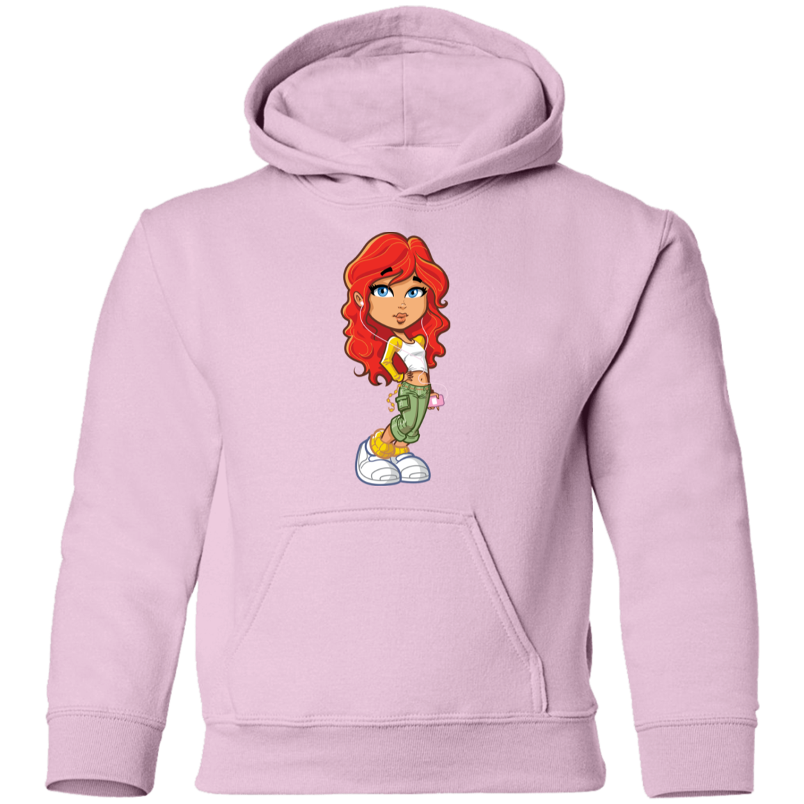 Cartoon Girl Kids Hoodie