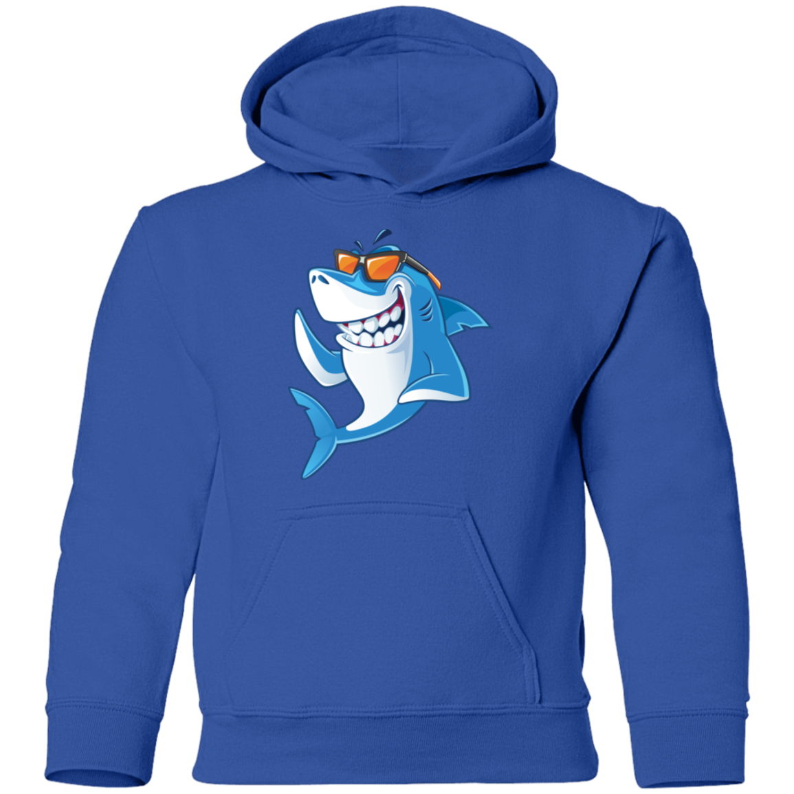 Shark Cartoon Kids Hoodie