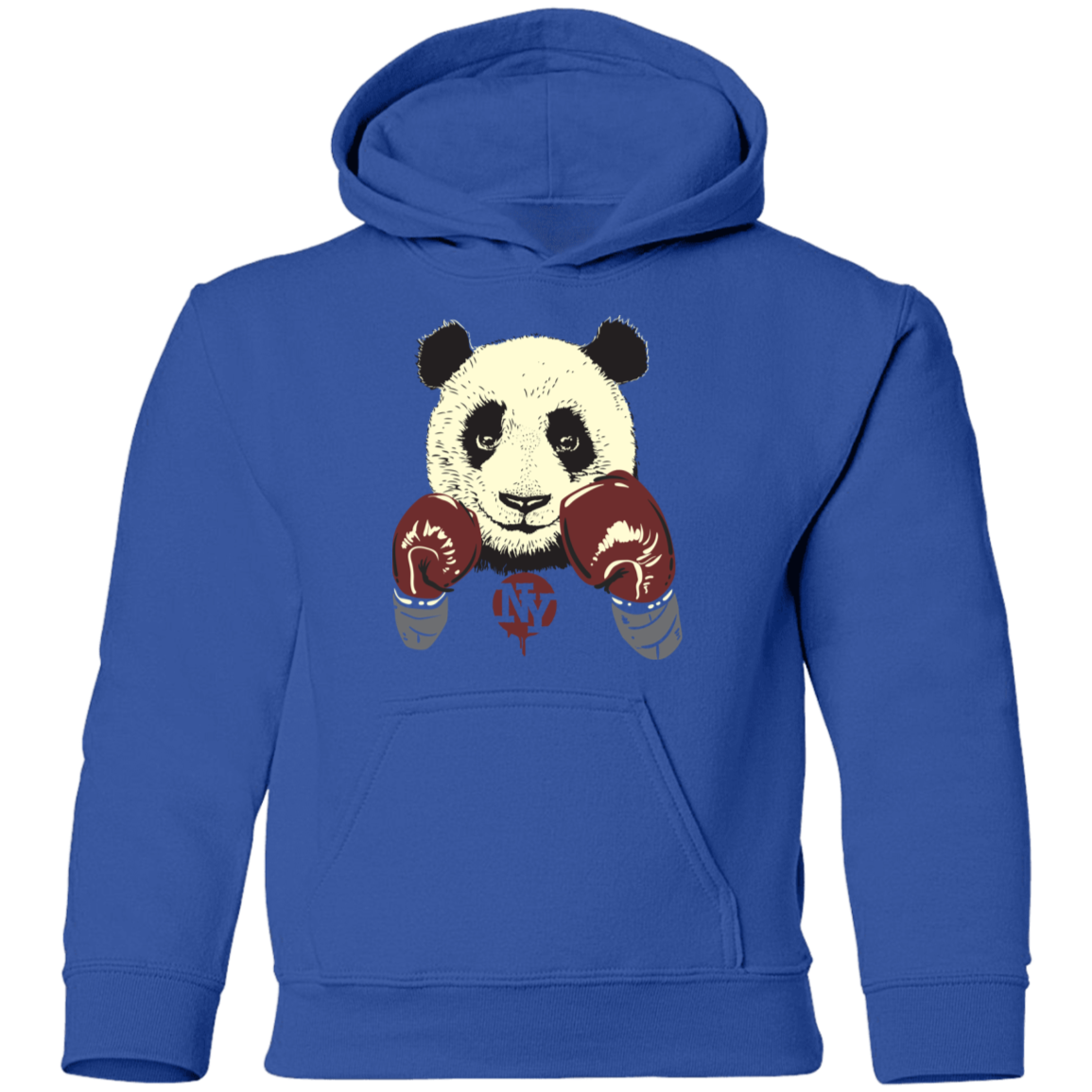 Boxing Panda Boxer Kids Hoodie