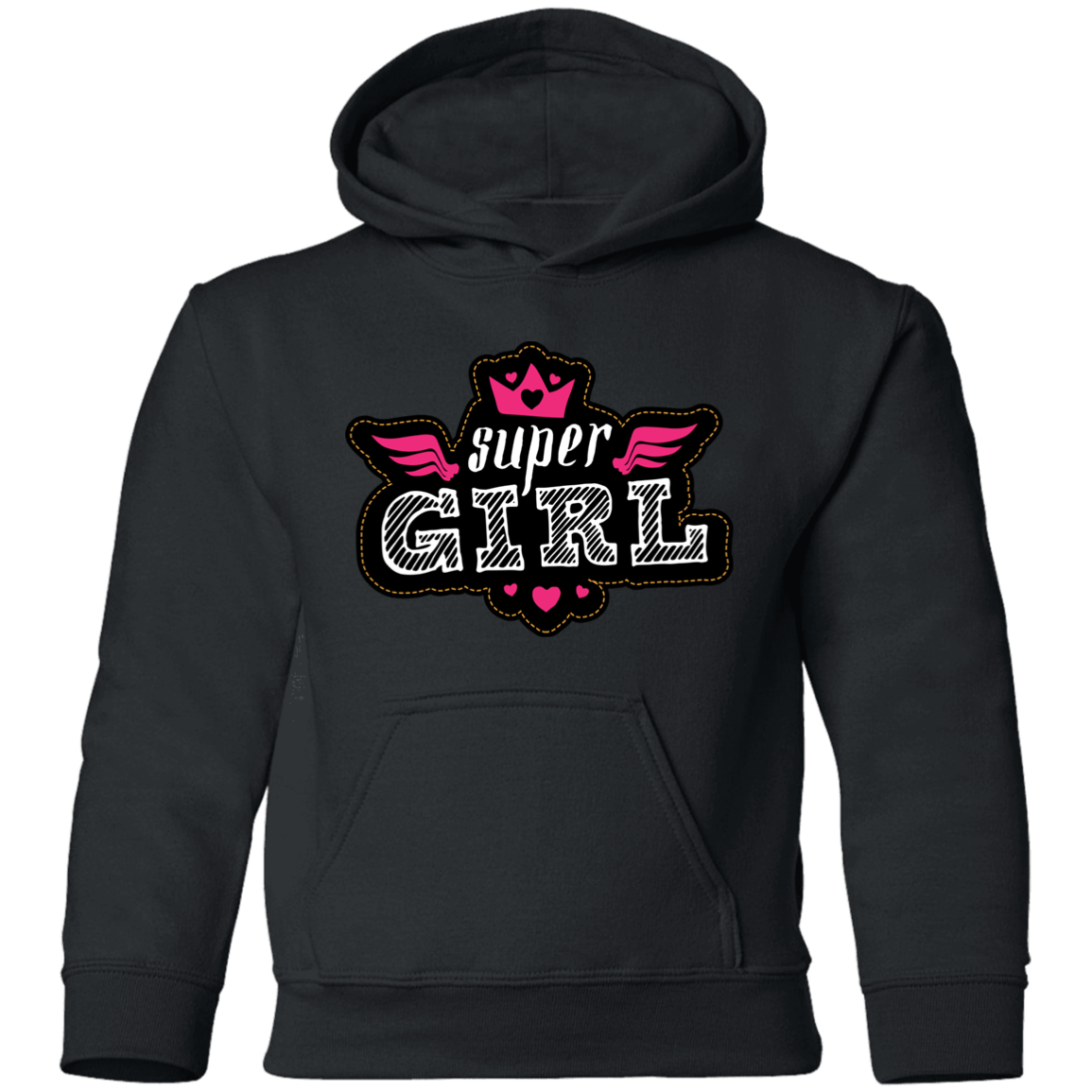 Super Girl Kids Hoodie