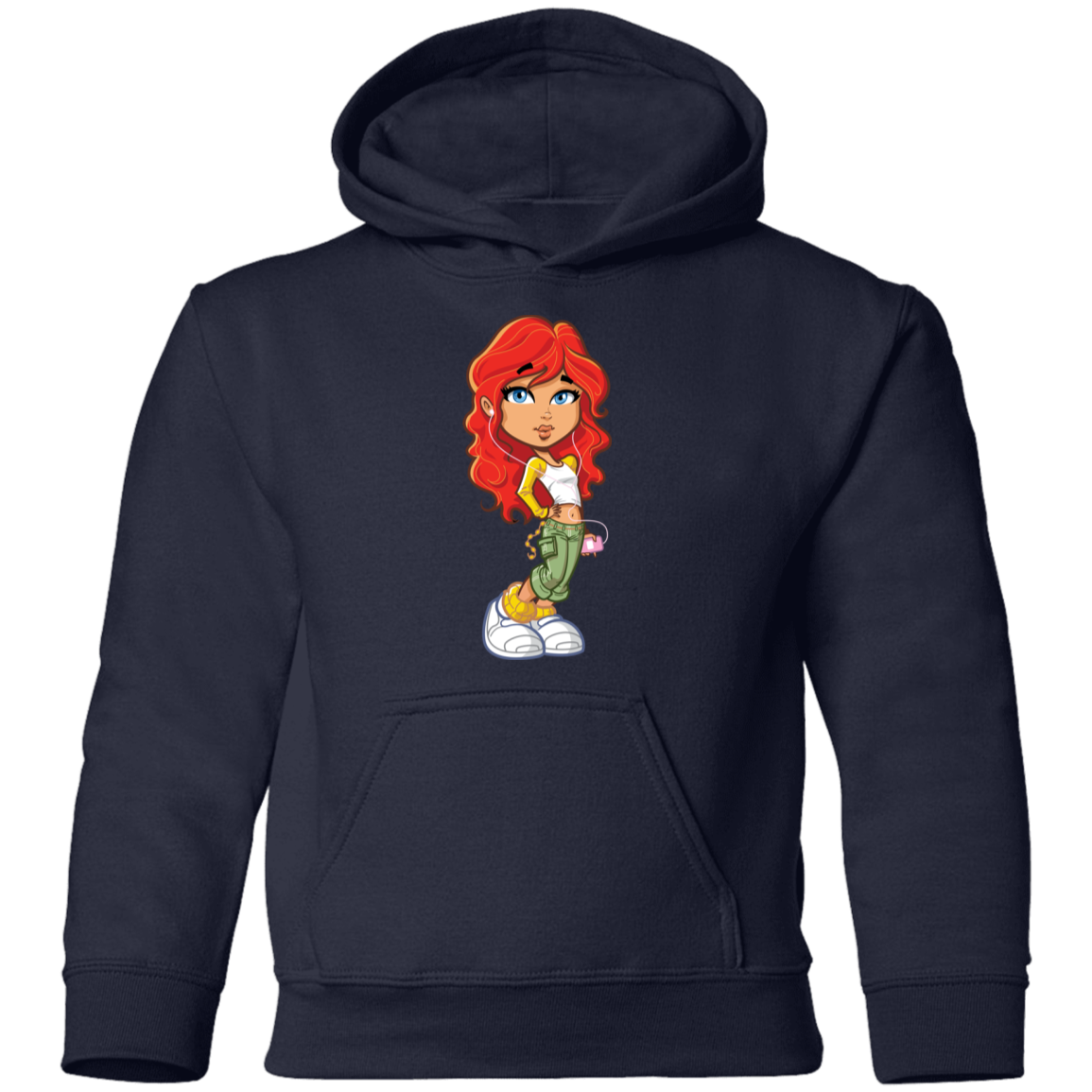 Cartoon Girl Kids Hoodie