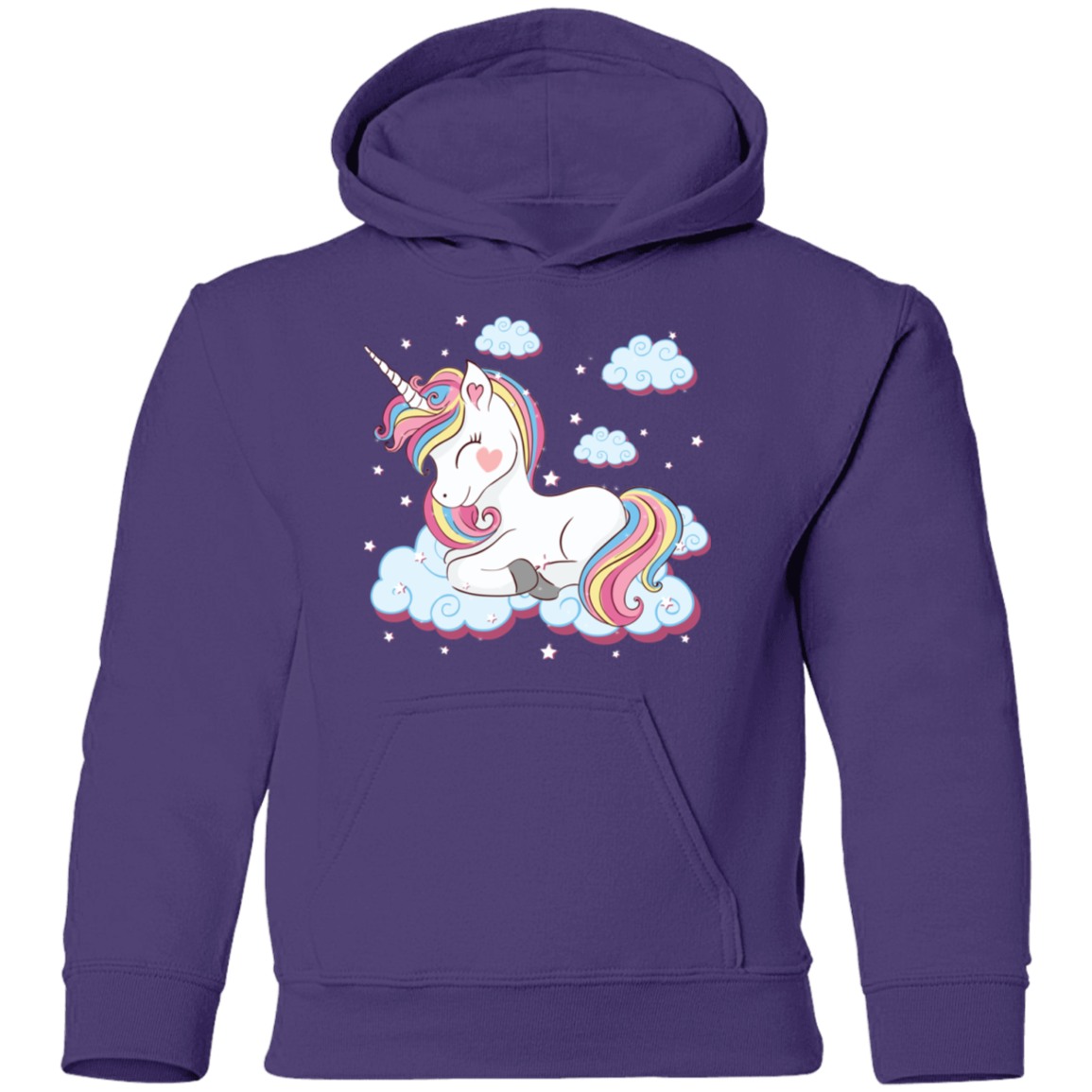 Unicorn Clouds Kids Hoodie