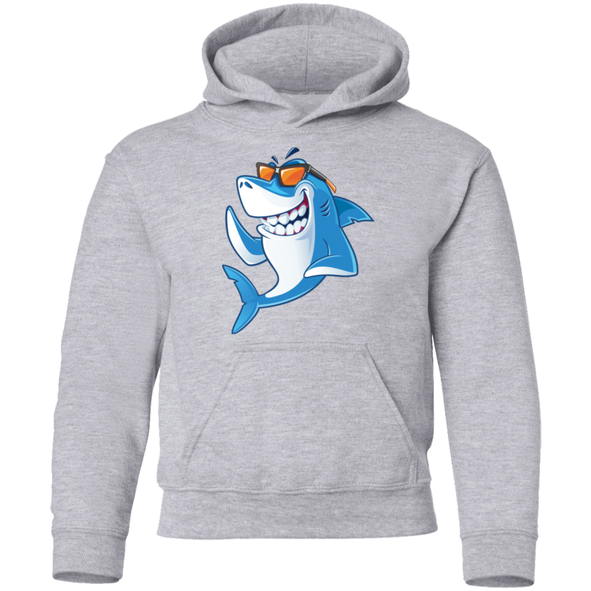 Shark Cartoon Kids Hoodie