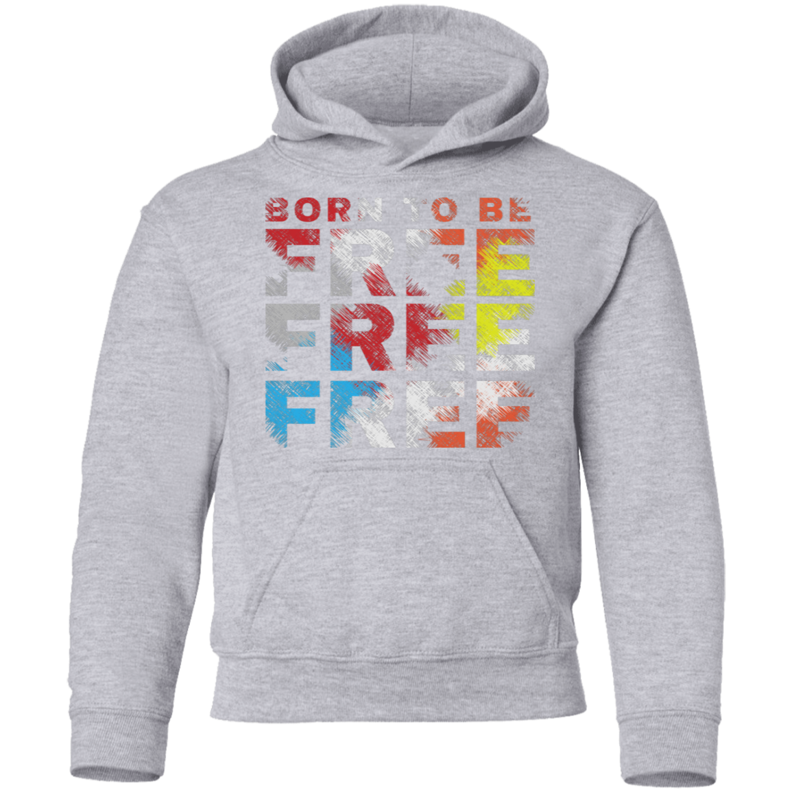 Born to Be Free Kids Hoodie