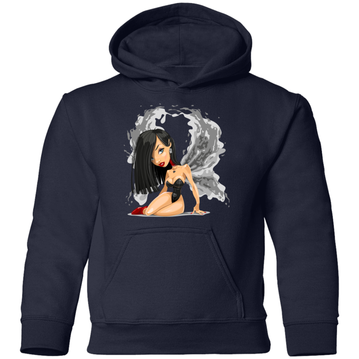 Angel Cartoon Girl Kids Hoodie